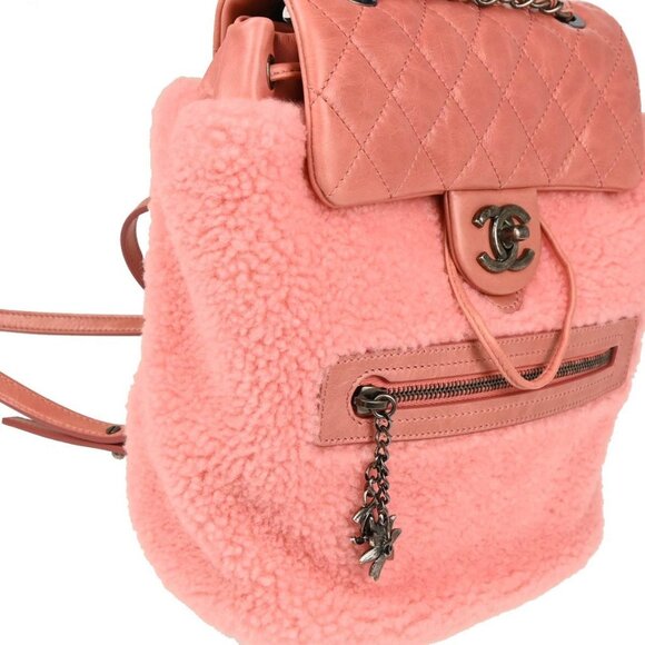 Chanel Pink Mouton Paris-Salzburg Backpack - Picture 11 of 12